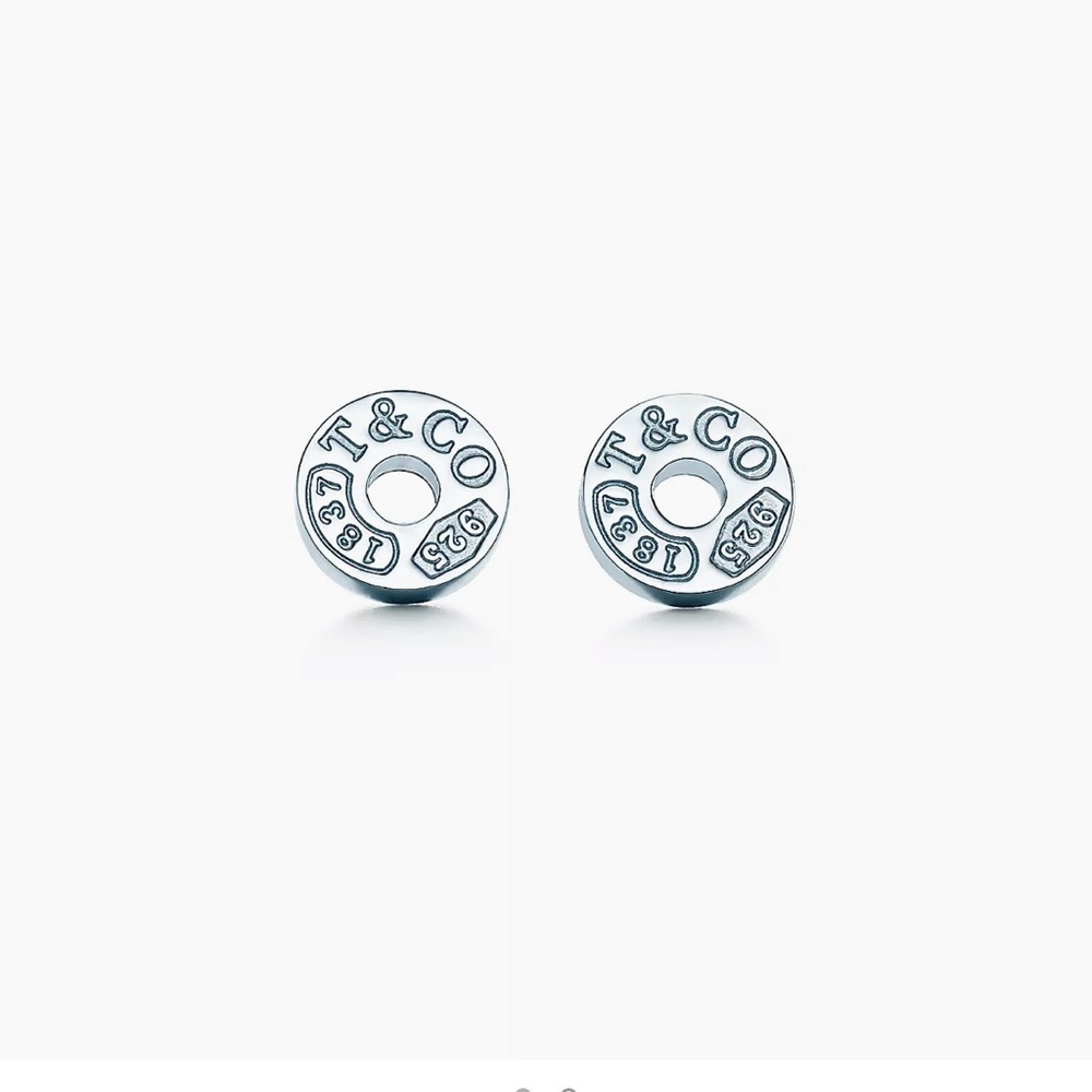 Tiffany & Co. 1837® Circular Stud Silver Earrings
